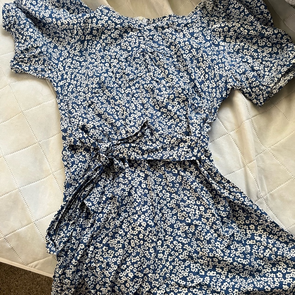 Shein flower romper dress